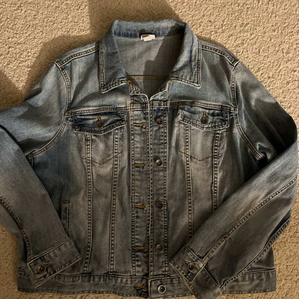 Merona Blue Denim Jacket - Picture 4 of 4
